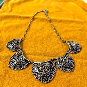 Southwestern Silver Necklace EUC
